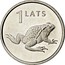 Latvia Lats Toad 2010 KM# 108 1 LATS coin reverse