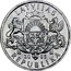 Latvia Lats Weathercock 2005 KM# 65 LATVIJAS 20 05 REPUBLIKA coin obverse