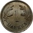 Finland Markka 1921 H KM# 27 Decimal Coinage 1 MARKKA coin reverse