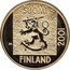 Finland Markka Last Markka Coin 2001 M P-M Proof KM# 95 SUOMI 2001 FINLAND M coin obverse