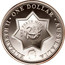 Australia One Dollar Centenary of Federation "Holey Dollar" - Tasmania 2001 KM# 598f ELIZABETH II • ONE DOLLAR • AUSTRALIA THE PERTH MINT EST. 1899 coin obverse