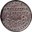 UK One Shilling (Dorsetshire - Poole J. Ferris) VALUE JAMES FERRIS SILVERSMITH POOLE ONE SHILLING coin reverse