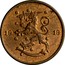 Finland Penni 1919 KM# 23 Decimal Coinage DATE coin obverse