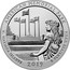 USA Quarter Dollar American Memorial Park - Northern Mariana Islands 2019 S AMERICAN MEMORIAL PARK N. MARIANA ISLANDS 2019 E PLURIBUS UNUM coin reverse