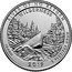 USA Quarter Dollar (Frank Church River of No Return Wilderness - Idaho) RIVER OF NO RETURN WILDERNESS IDAHO 2019 E PLURIBUS UNUM ESD RG coin reverse