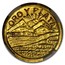 USA Quarter Dollar Indian Round Montana 1914 ORO Y PLATA coin reverse