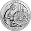 USA Quarter Dollar Lowell National Historical Park 2019 S LOWELL MASSACHUSETTS 2019 E PLURIBUS UNUM JI PH coin reverse