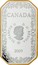Canada 15 Dollars Ten of Spades 2009 Proof KM# 919 CANADA ELIZABETH II D G REGINA 2009 coin obverse