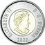 Canada 2 Dollars Test Token 2022 KM# 1257 ELIZABETH II D G REGINA 2012 coin obverse