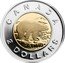 Canada 2 Dollars Toonie 2010 Logo Proof KM# 837 CANADA BT 2 DOLLARS coin reverse