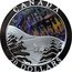 Canada 20 Dollars Northern lights in hologram 2007 KM# 839 20 DOLLARS / CANADA coin reverse