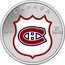 Canada 25 Cents Montreal Canadians Logo 2014 KM# 1572 CANADA 25 CENTS 2014 coin reverse