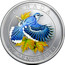 Canada 25 Cents Blue Jay 2010 Specimen KM# 1001 CANADA 25 CENTS 2010 coin reverse