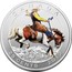Canada 25 Cents Calgary Stampede 2012 Specimen KM# 1321 CANADA 25 CENTS 2012 coin reverse