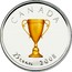 Canada 25 Cents Congratulations 2008 Prooflike KM# 762 CANADA 25 CENTS 2008 coin reverse