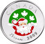 Canada 25 Cents Santa Claus 2009 Prooflike KM# 933 CANADA 25 CENTS 2009 coin reverse