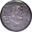 Canada 25 Cents Vancouver 2010 - Alpine skiing red enamel 2010 KM# 960a CANADA ELIZABETH II 2007 coin obverse