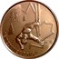 Canada 25 Cents Vancouver 2010 - Free-style skiing 2010 KM# 959 25 CENTS VANCOUVER 2010 coin reverse