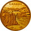 Canada 2500 Dollars Canadian Arctic Landscape 2013 KM# 1372 CANADA WDW coin reverse