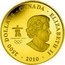 Canada 2500 Dollars The Eagle 2010 Proof KM# 984 2500 DOLLARS CANADA ELIZABETH II VANCOUVER 2010 2010 coin obverse