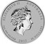 Australia 30 Dollars Year of the Snake 2013 P Proof KM# 1834 ELIZABETH AUSTRALIA 1 KG 999 SILVER 2013 30 DOLLARS coin obverse