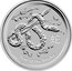 Australia 30 Dollars Year of the Snake 2013 P Proof KM# 1834 YEAR OF THE SNAKE coin reverse