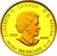 Canada 350 Dollars Iris Versicolor 2006 KM# 626 ELIZABETH II CANADA D ∙ G ∙ REGINA 2006 .99999 FINE GOLD 350 DOLLARS OR PUR SB coin obverse