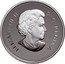 Canada 5 Dollars White tailed deer 2005 Proof KM# 558 ELIZABETH II D G REGINA coin obverse
