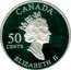 Canada 50 Cents Calgary Stampede 2002 Proof KM# 457 CANADA 50 CENTS ELIZABETH II coin obverse