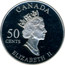 Canada 50 Cents Golden Daffodil 2003 Proof KM# 475 CANADA 50 CENTS ELIZABETH II coin obverse