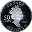 Canada 50 Cents Les Petits Sauteux 2001 Proof KM# 426 CANADA 50 CENTS ELIZABETH II 2001 coin obverse