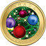 Canada 50 Cents Multicolor holiday ornaments 2006 KM# 716 CANADA 50 CENTS 2007 coin reverse
