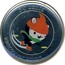 Canada 50 Cents Speed skating 2010 KM# 962 50 CENTS VANCOUVER 2010 coin reverse