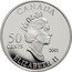 Canada 50 Cents The Sled 2001 Proof KM# 424 CANADA 50 CENTS 2001 ELIZABETH II coin obverse