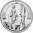Canada 50 Cents The Sled 2001 Proof KM# 424 VH coin reverse