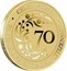 Australia 1 Dollar 70 Years of Australian Citizenship (Coin & Stamp) 2019 P • CELEBRATING • 70 YEARS OF AUSTRALIAN CITIZENSHIP 70 P coin reverse