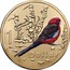 Australia 1 Dollar Air Series - Crimson Rosella 2009 1 DOLLAR coin reverse
