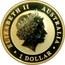Australia 1 Dollar Australian Koala. Gilt 2017 P ELIZABETH II AUSTRALIA 1 DOLLAR IRB coin obverse