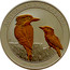 Australia 1 Dollar Australian Kookaburra (Gilded Edition) 2017 AUSTRALIAN KOOKABURRA 2017 1OZ 999 SILVER P coin reverse