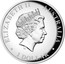 Australia 1 Dollar Australian Kookaburra. High relief 2017 P High Relief Proof ELIZABETH II AUSTRALIA IRB 1 DOLLAR coin obverse