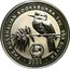 Australia 1 Dollar Australian Kookaburra. July 2000 South Carolina State Quarter privy mark THE AUSTRALIAN KOOKABURRA 1 OZ. 999 SILVER JVLIVS JULY 2000 coin reverse