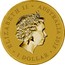 Australia 1 Dollar Birth of Princess Charlotte 2015 UNC ELIZABETH II • AUSTRALIA 2015 • 1 DOLLAR • IRB coin obverse