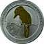 Australia 1 Dollar Kookaburra (Fully Gilded) 2008 KM# 1760a THE AUSTRALIAN KOOKABURRA 1 OZ 999 SILVER 2008 P coin reverse