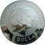 Australia 1 Dollar Kookaburra Gilded 2015 ELIZABETH II AUSTRALIA 1 DOLLAR coin obverse