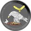 Australia 1 Dollar Wedge-Tailed Eagle (Gilded & Ruthenium) 2018 P AUSTRALIAN WEDGE-TAILED EAGLE 2018 1OZ 9999 SILVER P coin reverse