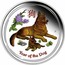 Australia 1 Dollar Year of the Dog (Color) 2018 P YEAR OF THE DOG P coin reverse