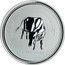 Australia 1 Dollar Year of the Ox 2007 Proof 2009 1 OZ 999 SILVER coin reverse