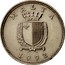 Malta 10 Cents 1992 KM# 96 Reform Coinage MALTA 1992 coin obverse