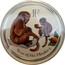 Australia 10 Dollars Year of the Monkey Coloured 2016 YEAR OF THE MONKEY P IJ coin reverse