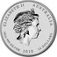 Australia 10 Dollars Year of the Tiger. Coloured 2010 P Proof ELIZABETH II AUSTRALIA 10 OZ 999 SILVER 2010 10 DOLLARS IRB coin obverse